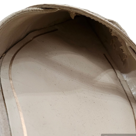 Enzo Angiolini Carmel & Rose Gold Leather Upper Ballet Flats Size 9.5 M - Picture 11 of 12